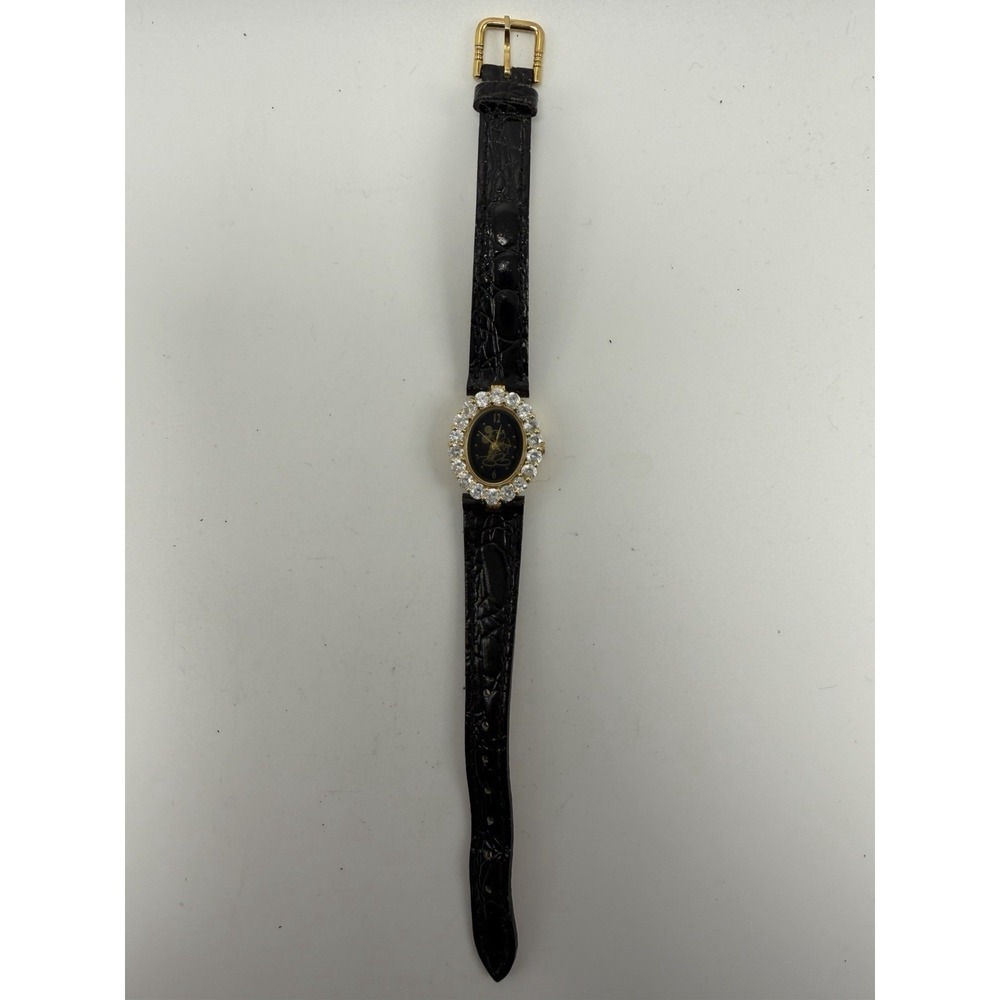 The Disney Catalog New Battery Ladies Watch 19MM 6.5" Leather Band - Picture 4 of 12